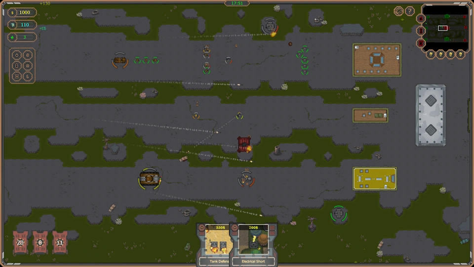 Screenshot von der Map Hidden Swamp