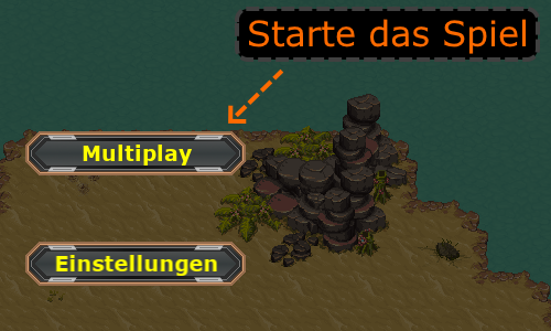 Start Frontline Protocol via Steam or desktop shortcut